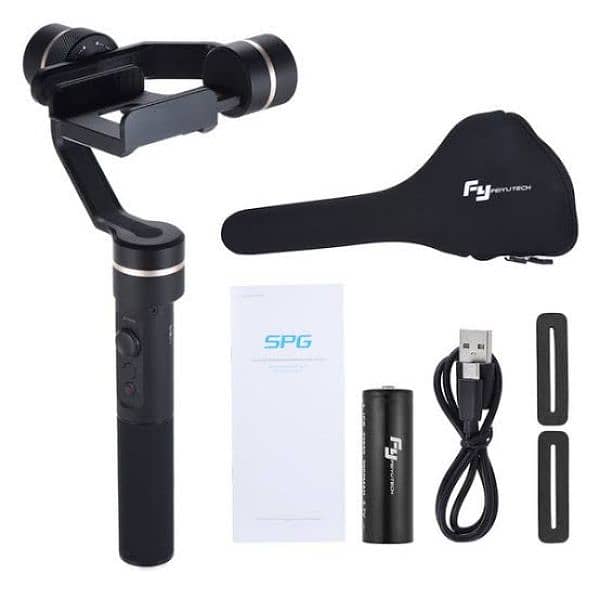 Best Gimbal -FeiyuTech SPG-3 Axis Splash Proof for both phones & GoPro 0