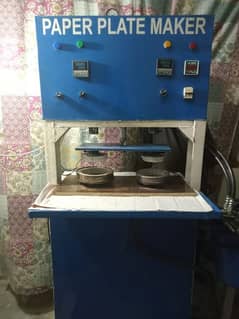 paper plates making machine