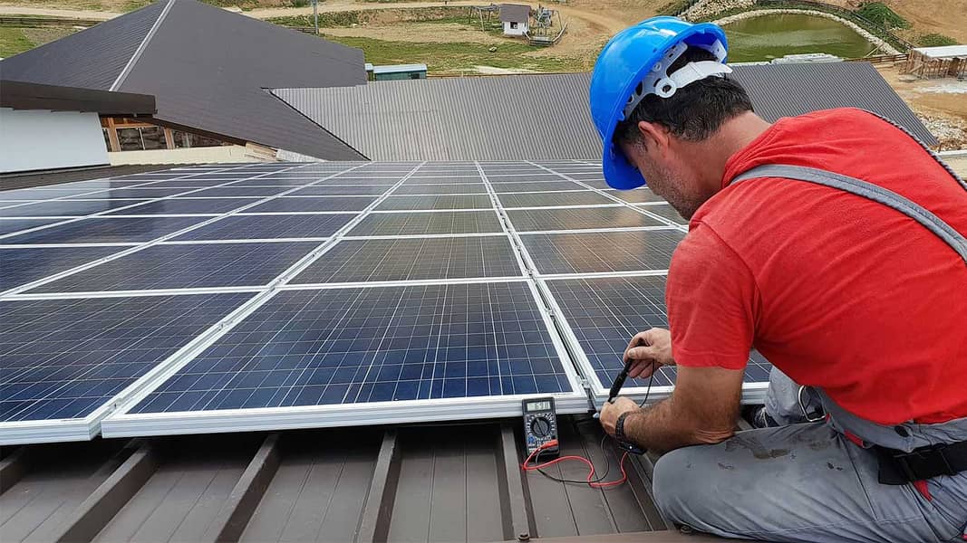 Solar installation services in very low labour rate . 5