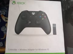 Wireless Adapter + Xbox OneS Cntrlor + 4 Batteries + High Quality Case