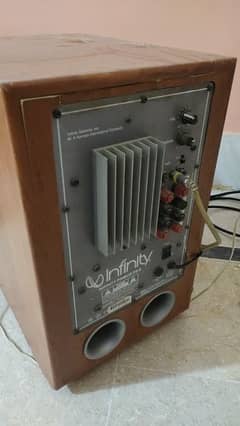 infinity subwoofer 8inch working condition