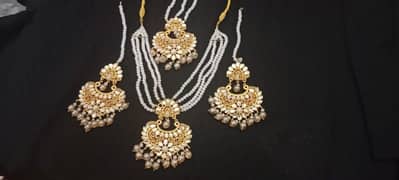 jewellery set kundan style