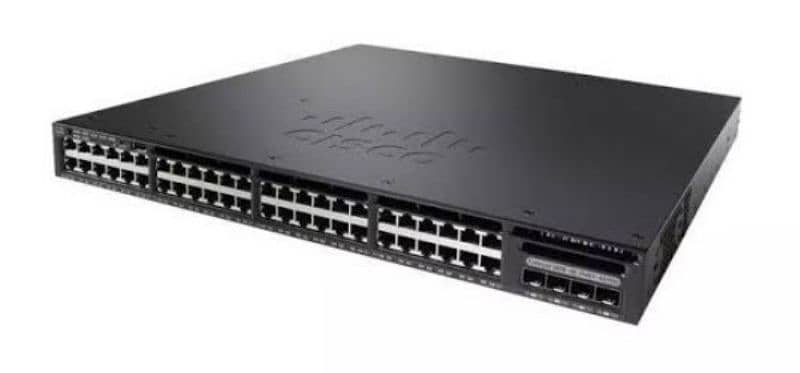 Cisco Catalyst 3650 48-Port Gigabit PoE+ 1