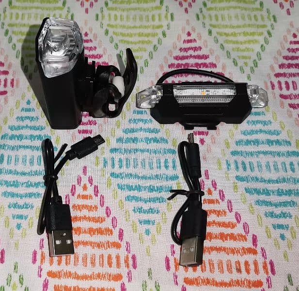 Cycle Water Bag, Headlight, Tail Light, Power Bank 2