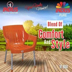 INDUS PURE PLASTIC CHAIRS