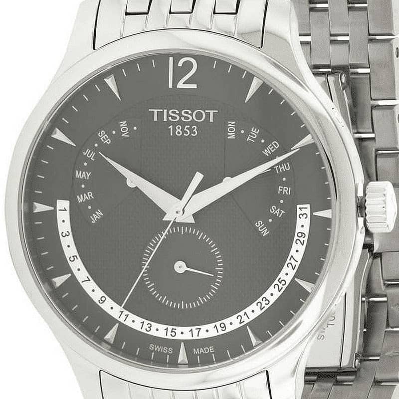 Tissot Men's Tradition Perpetual Calendar Quartz 42mm Watch 0