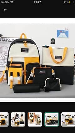 5 pcs multipurpose bag set