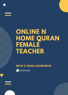 female Quran teacher