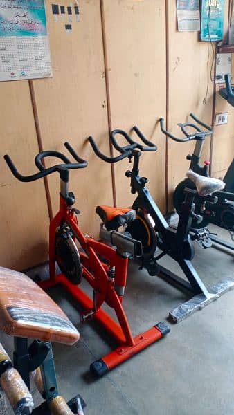 Spin bike , cardio cycle, ellipticals, ab king 2