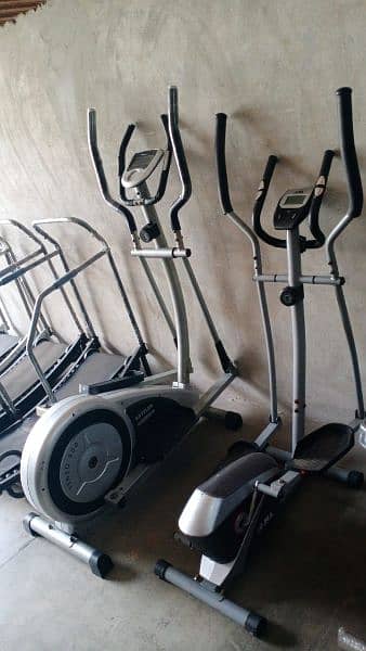 Spin bike , cardio cycle, ellipticals, ab king 1