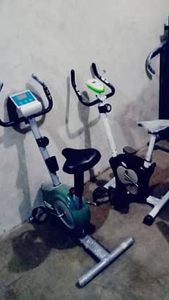 Spin bike , cardio cycle, ellipticals, ab king