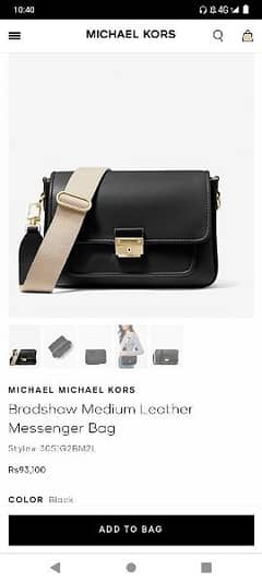 Michelle course bag buy from itly