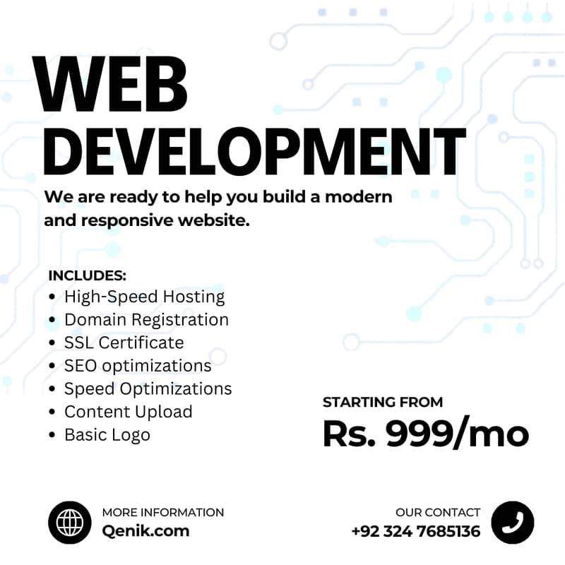 Web Development - Wordpress Development  - E Commerce - SEO 1