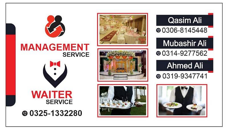 event management and waiter service 2