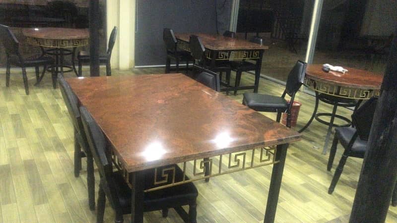 Restaurant table and chair for sale 2