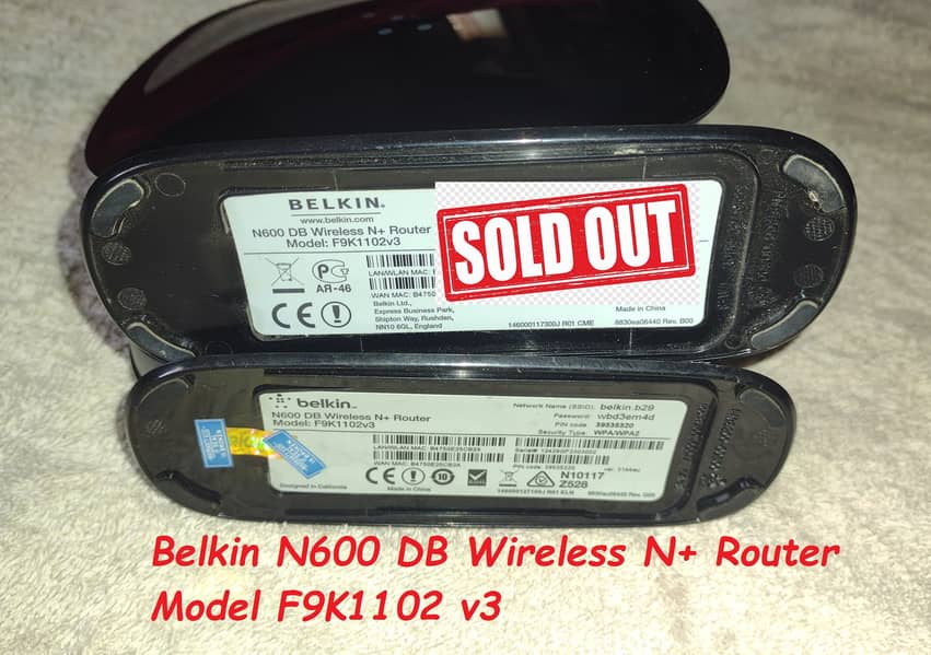 belkin wifi router 600mbps 4