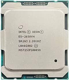 intel XEON 2650 v4 processor only better than i7 6th gen