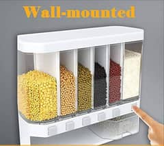 Transparent Wall mounted Cereal Dispenser