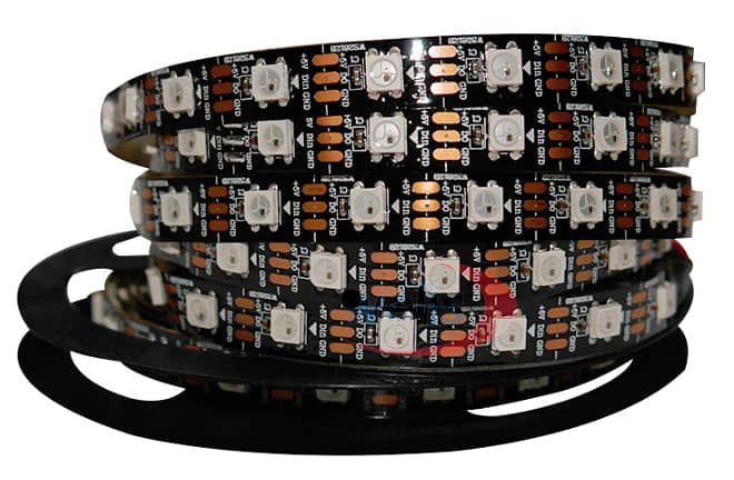 WS2812b LED Strip. Addressable Light RGB DC5V Led Strip 2