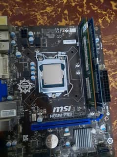 xeon e3 1245 v3 3.4 ghz equal to i7 4790. msi h81m board,8gb ram 0