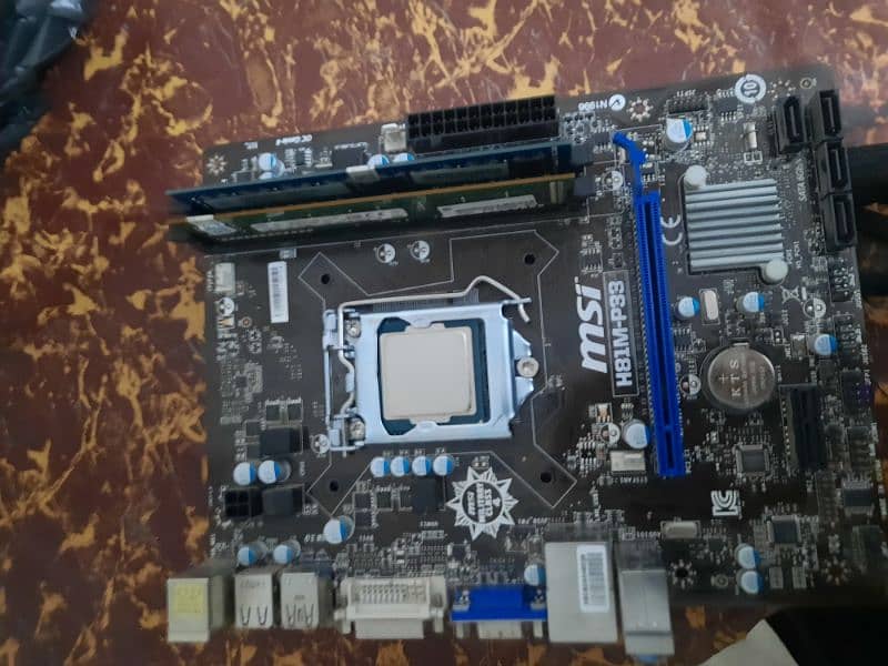 xeon e3 1245 v3 3.4 ghz equal to i7 4790. msi h81m board,8gb ram 2