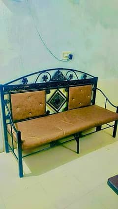 iron sofa set