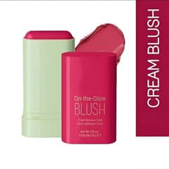 Makeup blush on stick