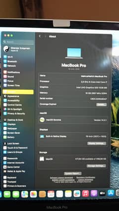 MacBook Pro 2019 16" - i7, 16GB RAM, 512GB SSD - (Damage) 0