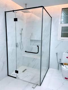 12mm/8mm Tempered Glass Shower Cabins l Glass Partition l Glass Design