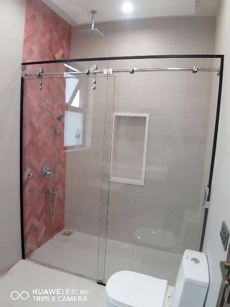 12mm/8mm Tempered Glass Shower Cabins l Partitions l Glass Windows 2