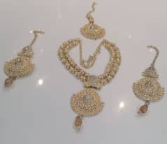 Nikaah Jewellery Set only once used