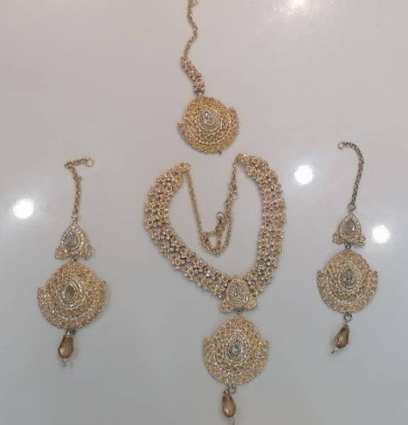 Nikaah Jewellery Set only once used 1