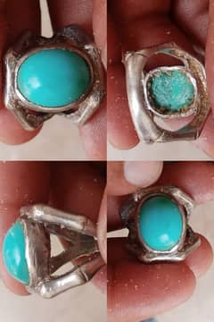 old mine Irani feroza handmade Ring