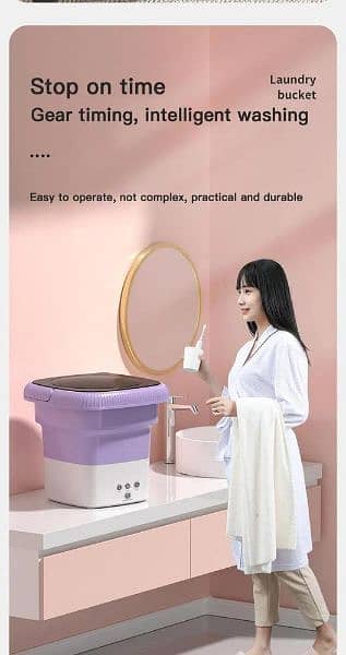 portable Mini Folding Washing Machine 3