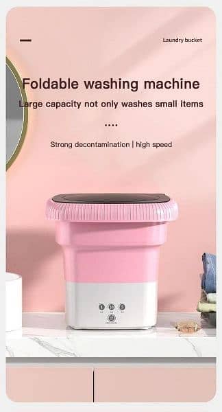 portable Mini Folding Washing Machine 7