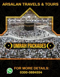 Umrah Package Visa Consultancy Travel to Any International Location