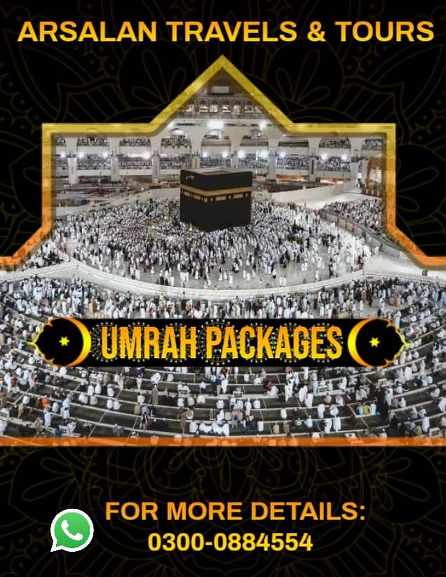 Umrah Package Visa Consultancy Travel to Any International Location 0