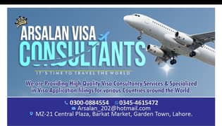 "Global Travel Made Simple – Choose Arsalan for Your Visa Needs"