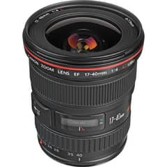 Canon EF 17-40mm f/4L USM Lens - Almost New, Mint Condition