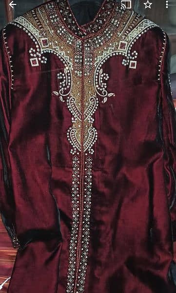 just like new beautiful sherwani 1