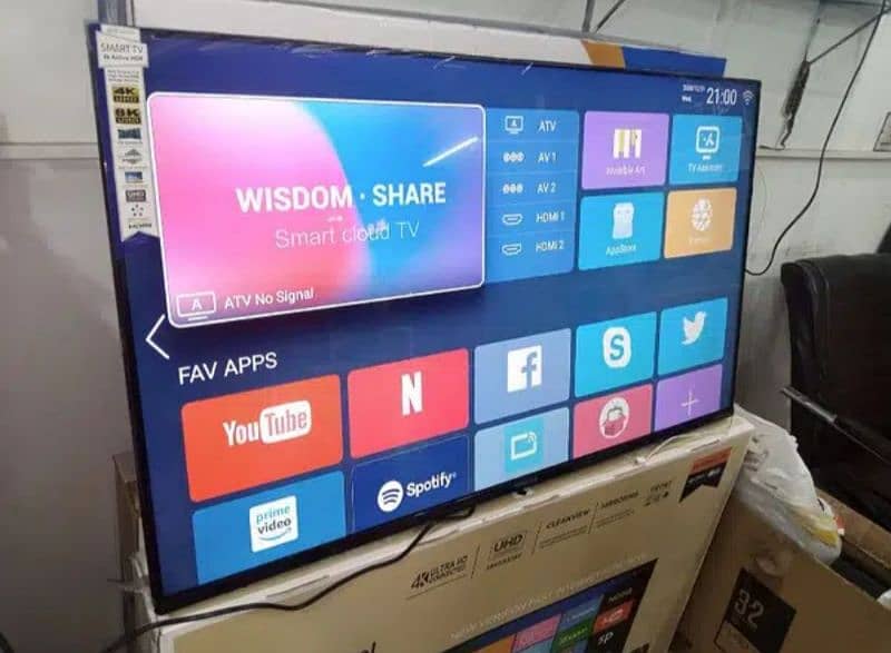 65"smart Samsung Led Tv 4k UHD . NEW 03227191508 2