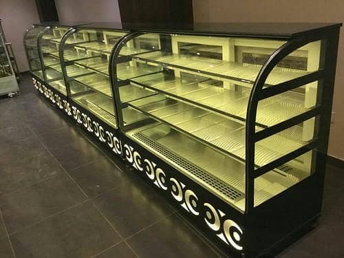 Cake Display Freezer Chiller / Meat Chiller /Salad Bar Bakery counter 2