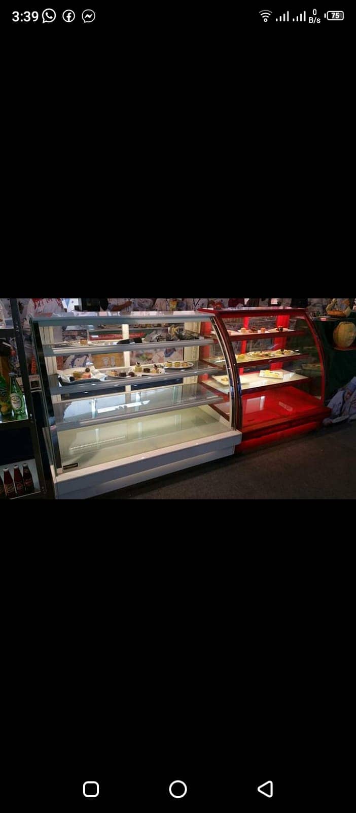 Cake Display Freezer Chiller / Meat Chiller /Salad Bar Bakery counter 14