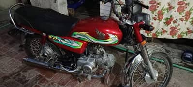 honda cd70 2k23 modle 10by10 condition for sale