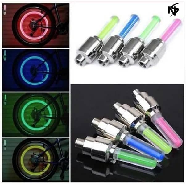 wheel Lights  …Material: ABS Plastic •  Number Of Pieces: 4 2