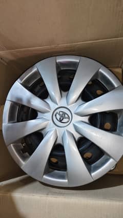 Brand new 4 rims and 3 wheel cum Fortuner used 3 month size 15