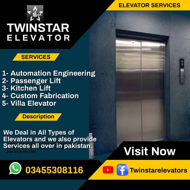 ELEVATOR / LIFT / PASSENGER LIFT / KITCHEN LIFT / LIFT 10