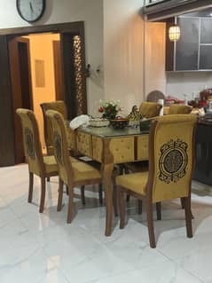 dinning table 6 seater dinning table / wooden dinning table for sale