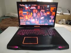 alienware laptop core i7, 16ram, 128ssd+320hdd, 1gb AMD graphics card