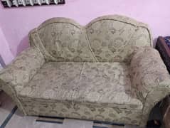 6 seater sofa golden colour